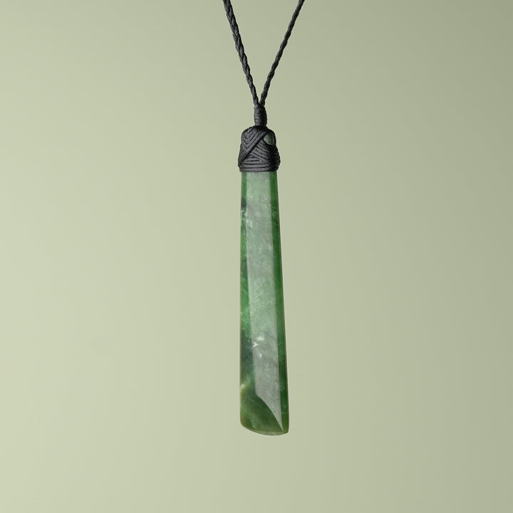 Large Kawakawa Greenstone Toki