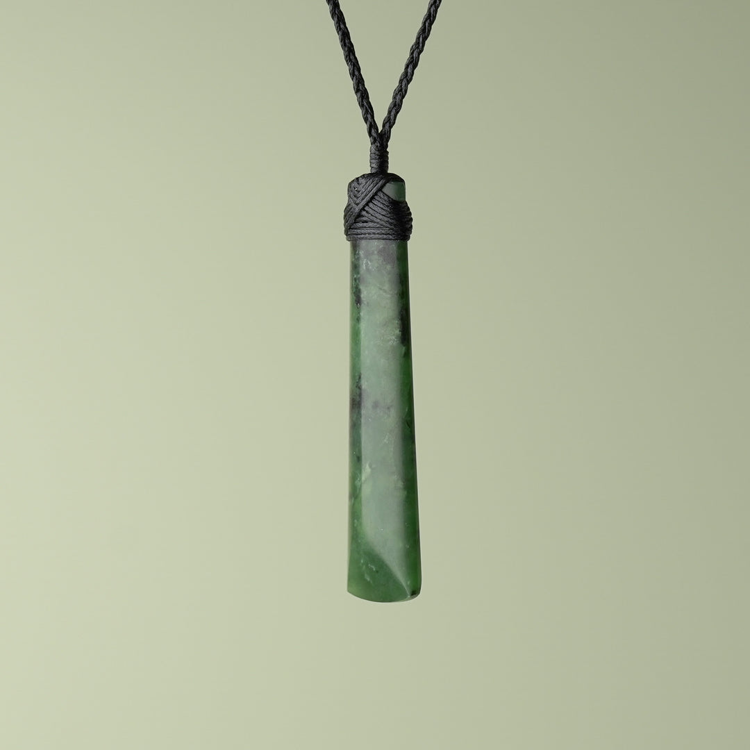 Large Kawakawa Greenstone Toki