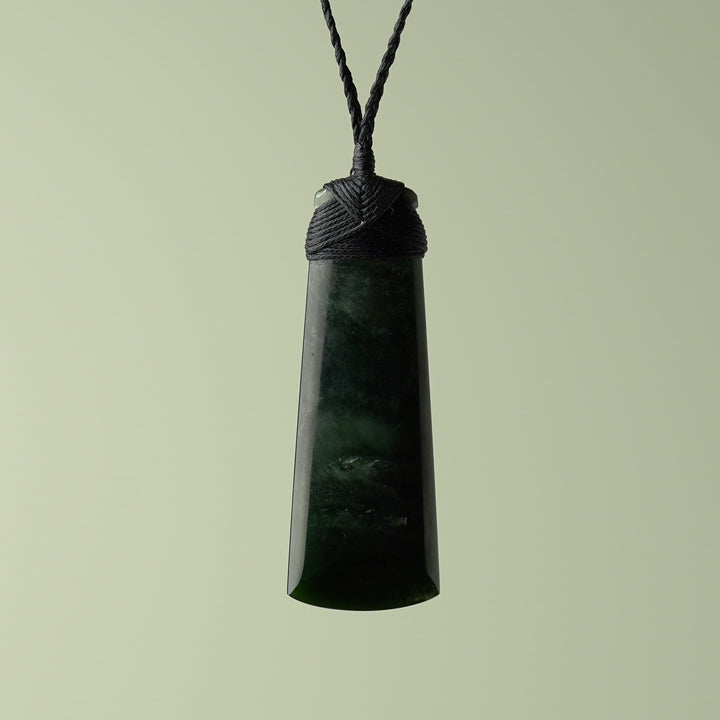 Large Kawakawa Greenstone Toki