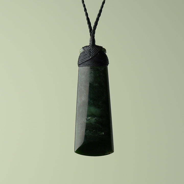 Large Kawakawa Greenstone Toki