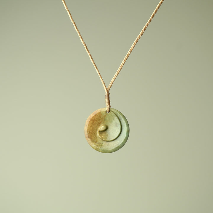 Medium Koru Flower Pounamu