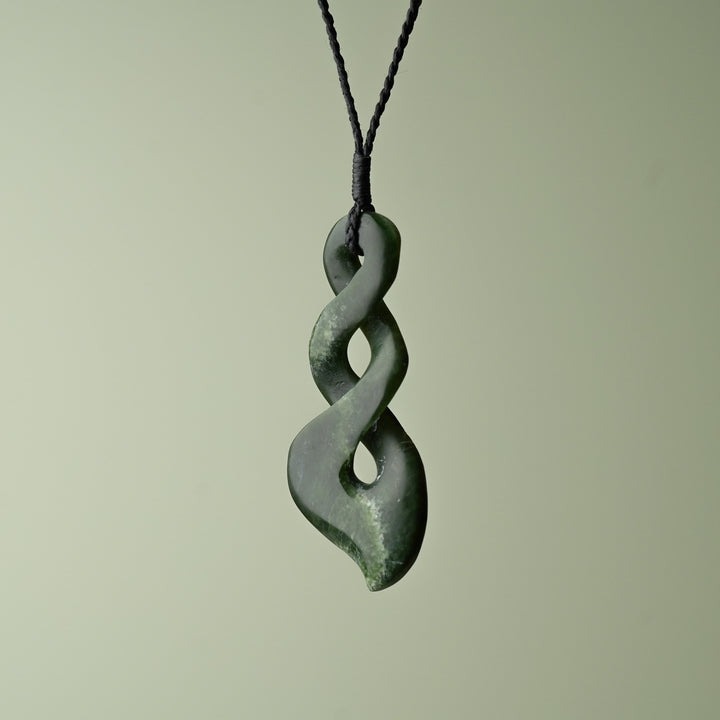 Double Pounamu Pikorua Large