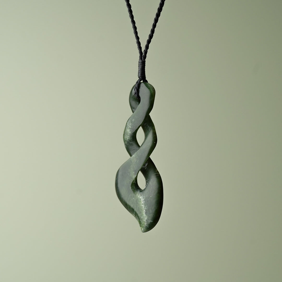 Double Pounamu Pikorua Large