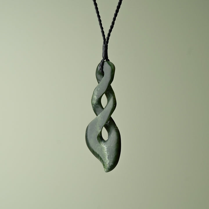 Double Pounamu Pikorua Large