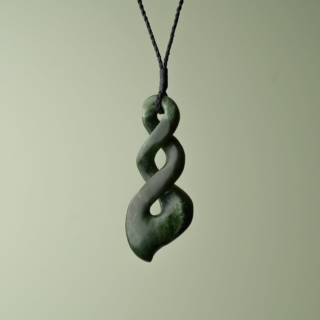 Double Pounamu Pikorua Large