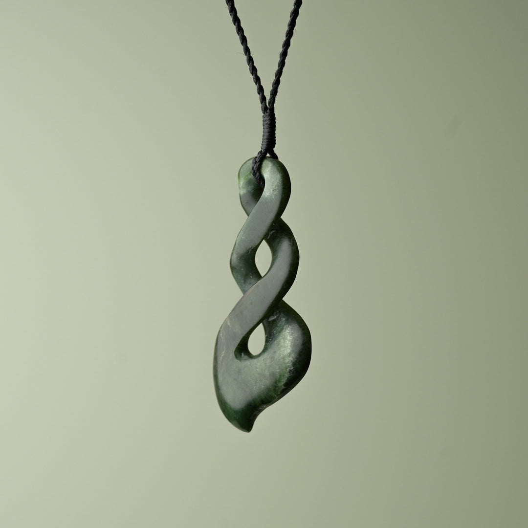 Double Pounamu Pikorua Large