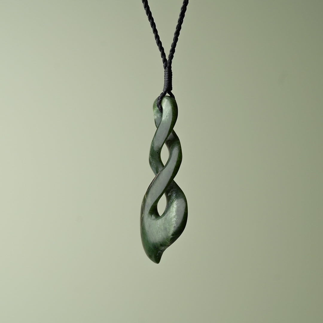 Double Pounamu Pikorua Large