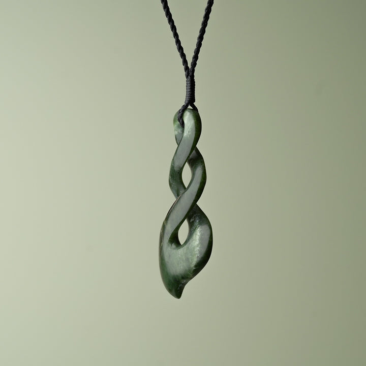 Double Pounamu Pikorua Large