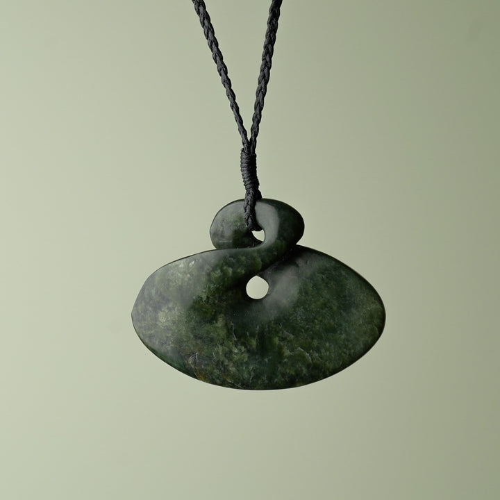 Large Kokopu Pounamu Pikorua