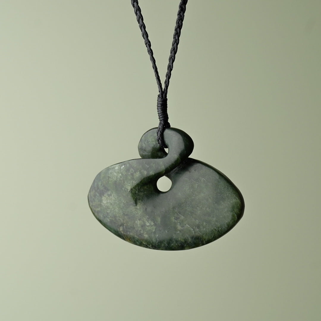 Large Kokopu Pounamu Pikorua