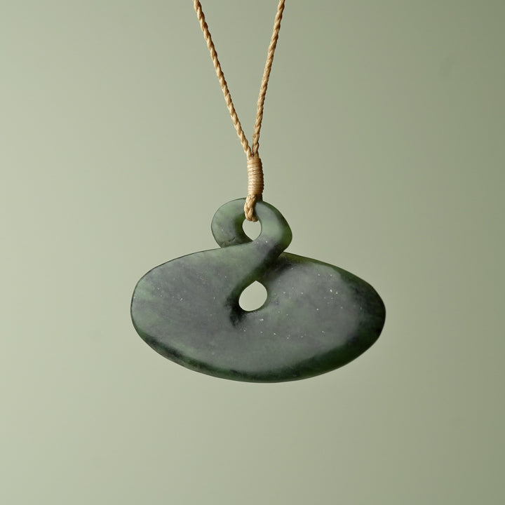 Large Kokopu Pounamu Pikorua