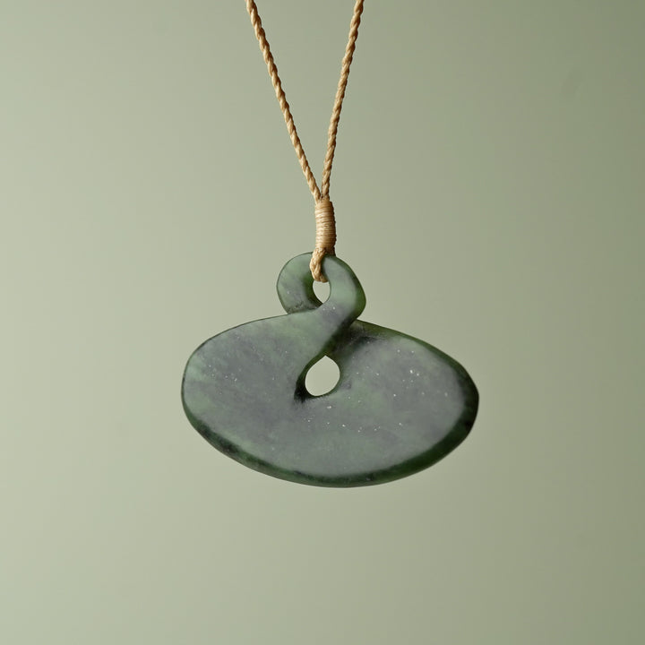 Large Kokopu Pounamu Pikorua