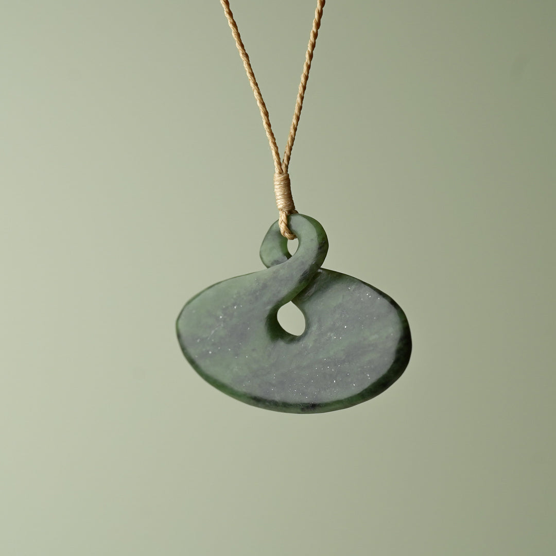 Large Kokopu Pounamu Pikorua