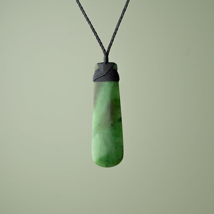 Extra Large Greenstone Toki, Matte