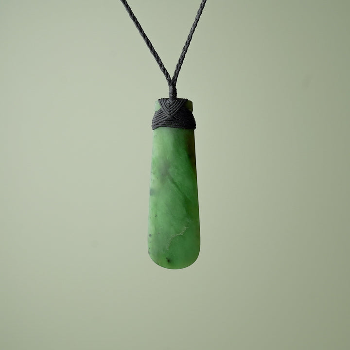 Extra Large Greenstone Toki, Matte