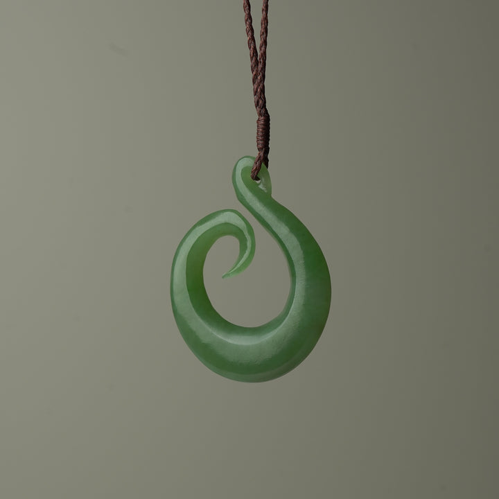 Extra Large Hei Matau Pendant