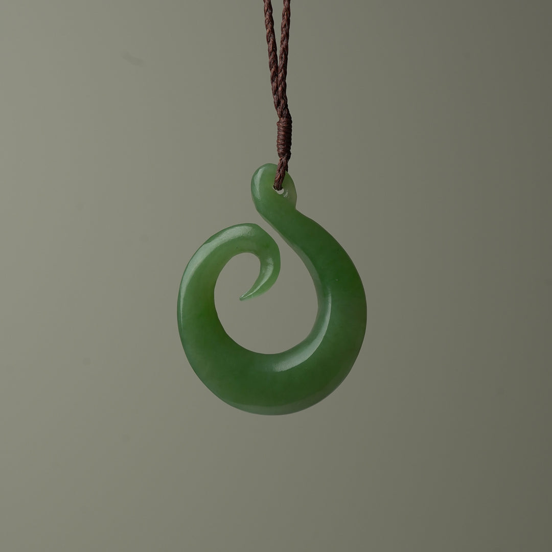 Extra Large Hei Matau Pendant