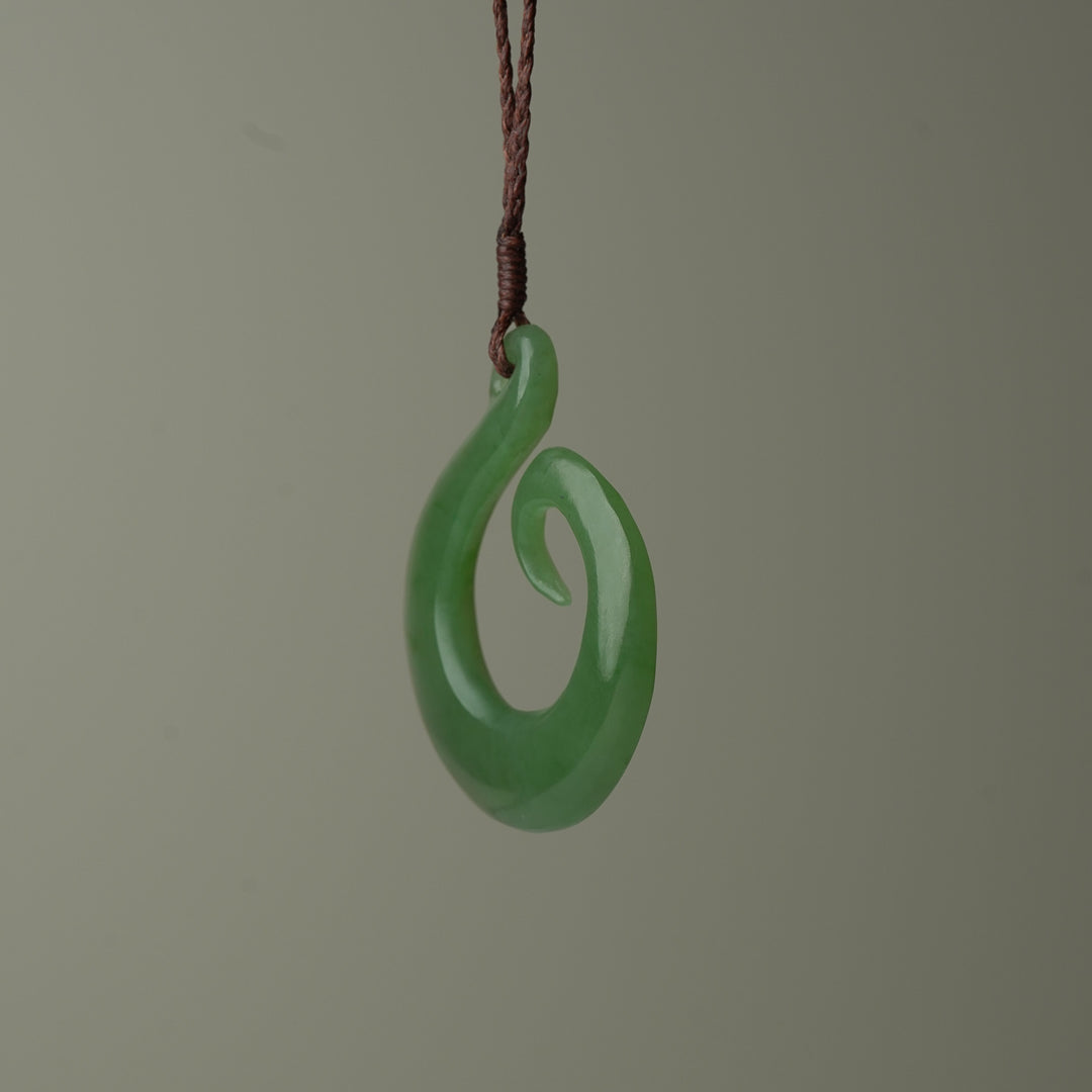 Extra Large Hei Matau Pendant