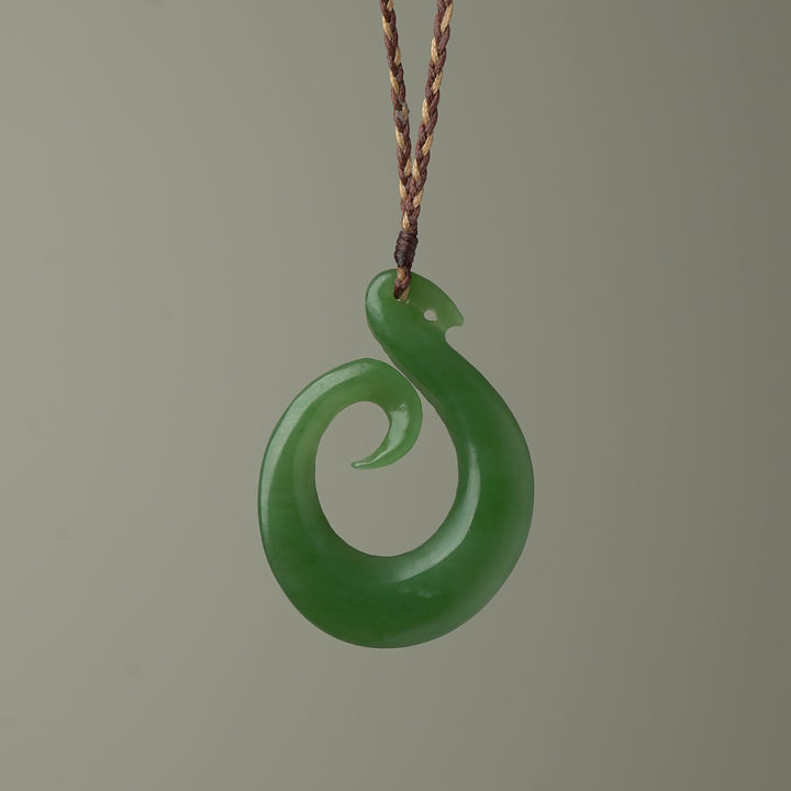 Extra Large Hei Matau Pendant