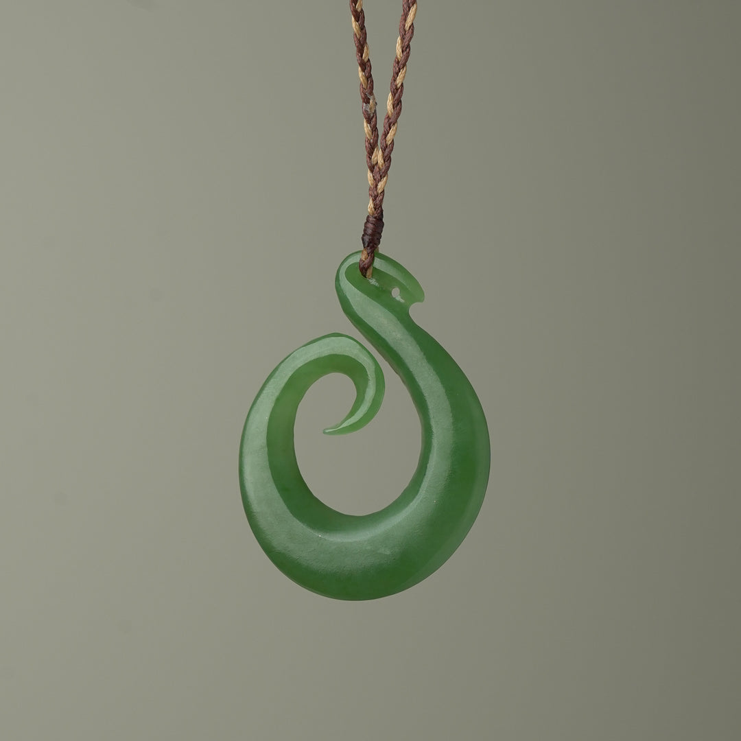 Extra Large Hei Matau Pendant