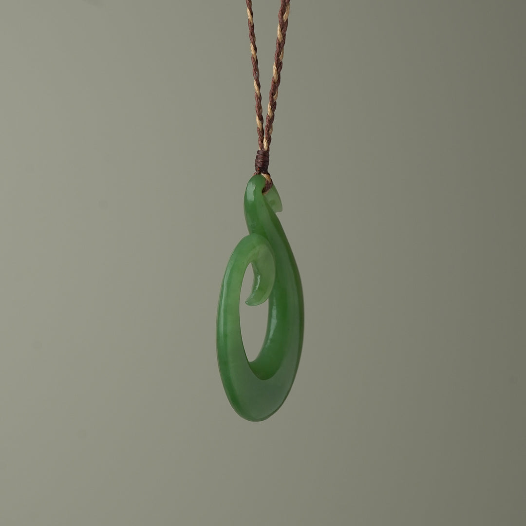 Extra Large Hei Matau Pendant