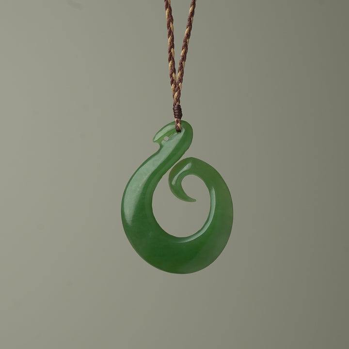 Extra Large Hei Matau Pendant