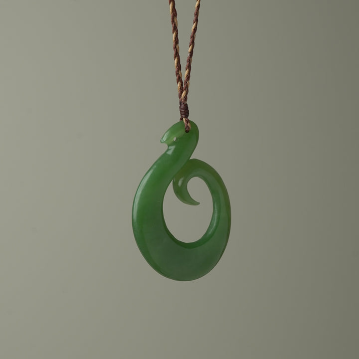 Extra Large Hei Matau Pendant