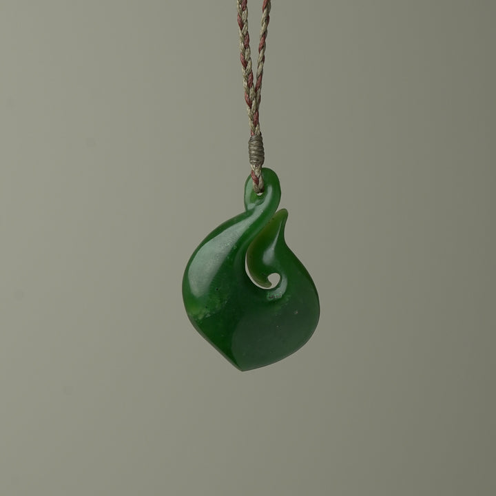 Medium Large Hei Matau Pendant