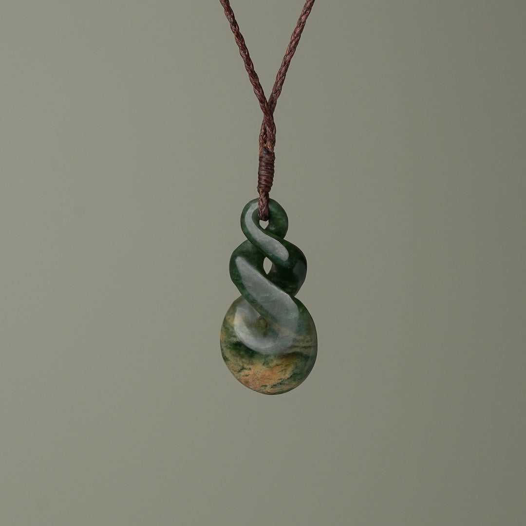 Medium Flower Pikorua Pendant