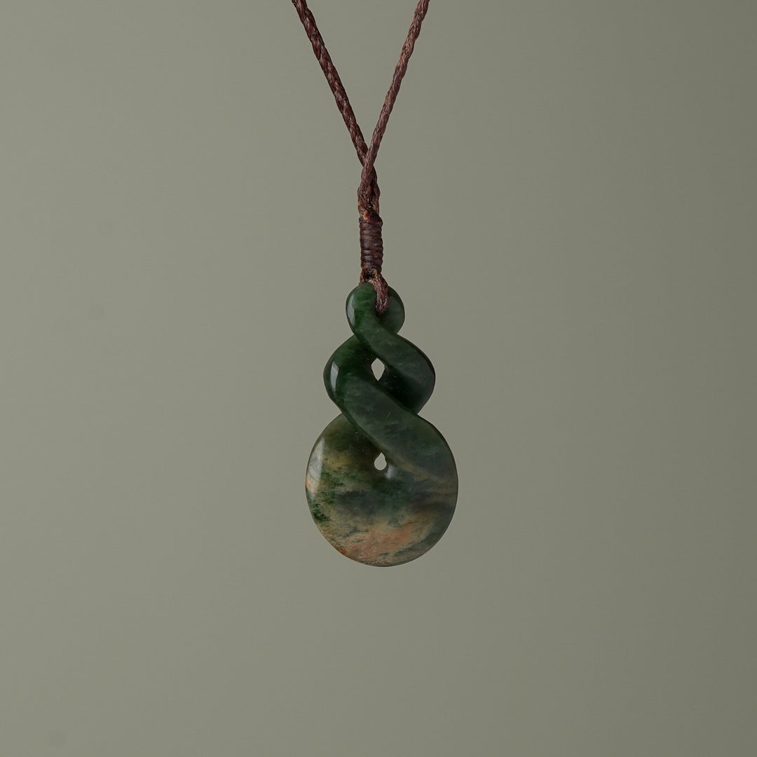 Medium Flower Pikorua Pendant