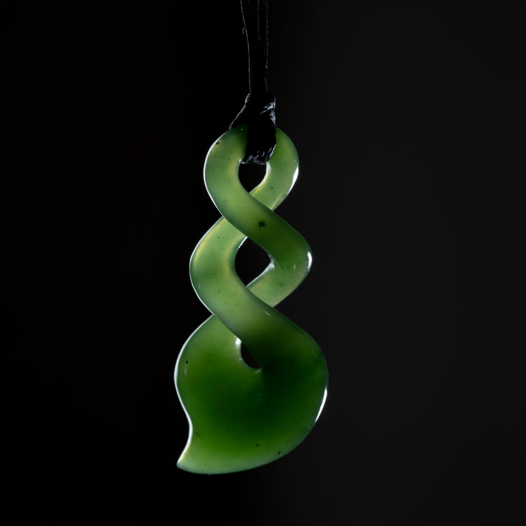 Small Greenstone Pikorua Pendant